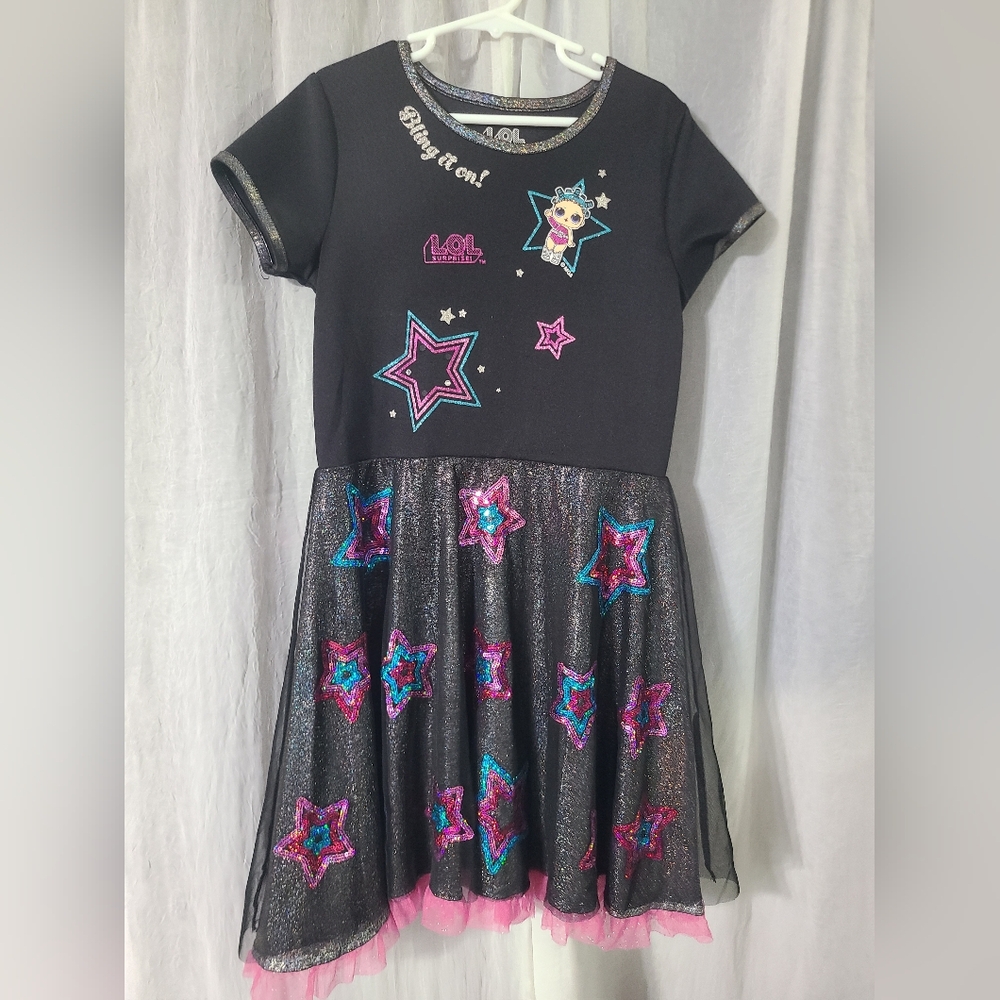 L.O.L. Girls Dress Size Child Medium 7/8